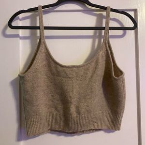 Reformation Cashmere Cropped Tank